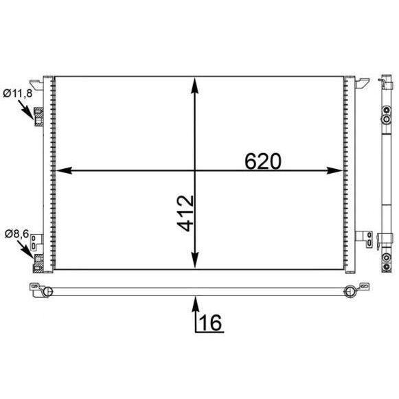 KALORIFER MOTORU - 308 II / 508 II (12-) - BEHR - OEM: 1610497180