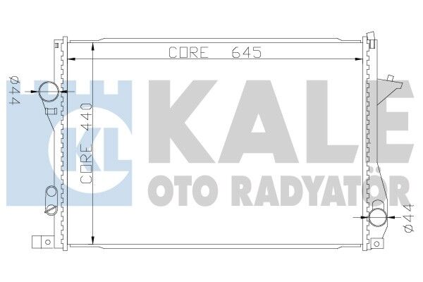 SU RADYATORU - E38-E39 (94-03) - KALE - OEM: 17111702969
