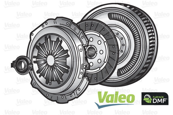 VOLANLI DEBRIYAJ SETI 415019110 + 624311600 - LT (96-06) - VALEO - OEM: 074105266N