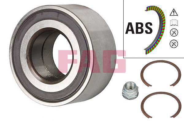 TEKER RULMANI - CORSA D (S07) (07-) - FAG - OEM: 1603337