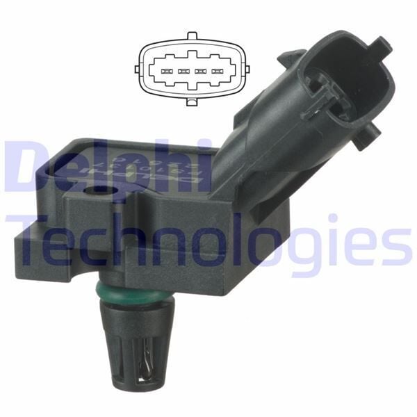 MAP SENSÖRÜ FOCUS (05-12)VOLVO C30 (06-12)C70 (07-12)S60 (00-04)S80 (01-06)V50 (99-04) - OEM: 6M5Y9F479AA - DELPHI