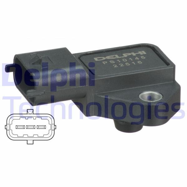 MAP SENSÖRÜ ASTRA G-H-COMBO 04>CORSA C - OEM: 97287868 - DELPHI