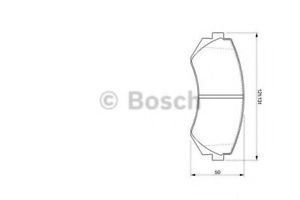 ARKA BALATA NISSAN PATROL GR II 2.8 TD (97-00)-3.0 DTİ 00=> ALMERA 1.4 1.6 2.0D (95-00 (GDB1009) - OEM: 44060VB190 - BOSCH
