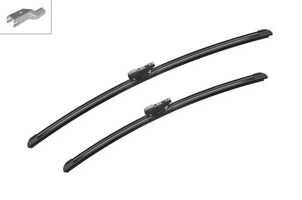 SILECEK SUPURGESI ON TAKIM 600 / 500 MM - LAND ROVER RANGE ROVER III -E38-X5 E53 (16-) - BOSCH - OEM: LR083267