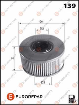YAKIT FILTRESI MAZOT FILTRESI - MASTER II/TRAFIC II/MOVANO II/VIVARO (01-) - EUROREPAR - OEM: 164038513R