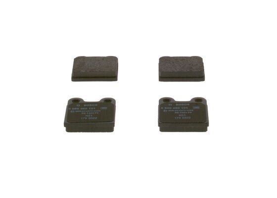 DİSK BALATA - ÖN - OEM: 10526260030025 - BOSCH