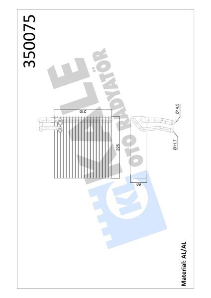 EVOPARATOR - LOGAN / DUSTER / SANDERO /MODUS (05-) - KALE - OEM: 27280AX100
