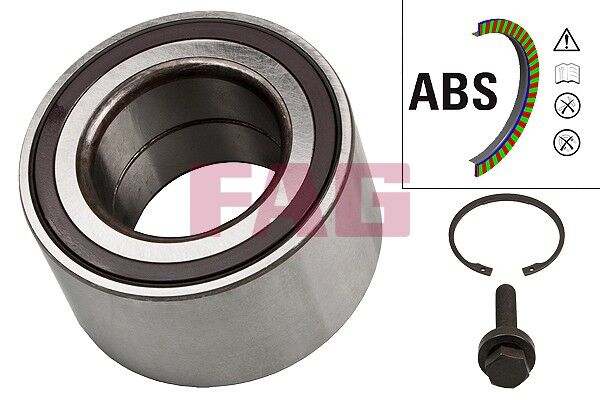 TEKER RULMANI ON - AMAROK (10-) - FAG - OEM: 2H0498627