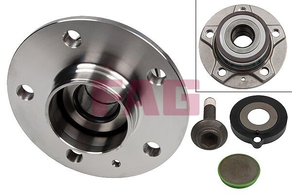 PORYA ARKA RULMANLI VKBA 6650 (CIVATALI) - A4-A5-A6 (08-) - FAG - OEM: 8W0598611B