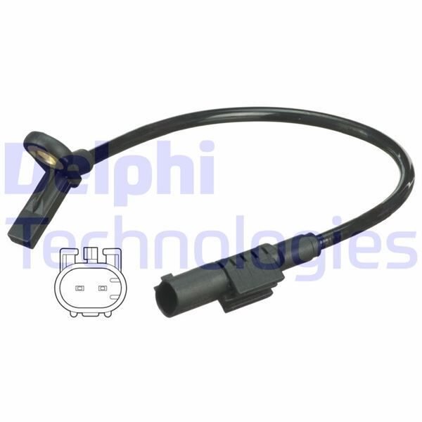 ARKA TEKER HIZ SENSÖRÜ MERCEDES M (W164) (05-11)R (W251-V251) (205mm) - OEM: A1645400717 - DELPHI