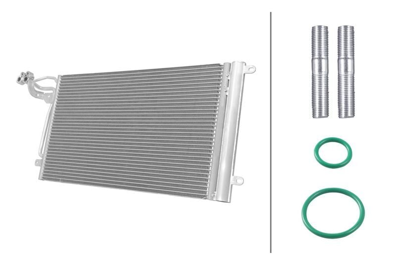 KLIMA RADYATORU - POLO-CORDOBA-IBIZA-FABIA-A1 (10-) - HELLA - OEM: 6R0820411D