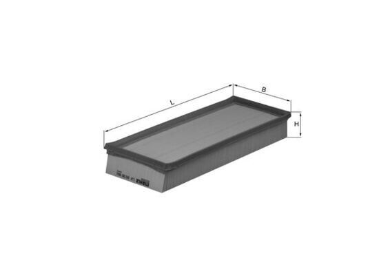 HAVA FILTRESI C37100 - MINI R55-R56-R57-R58-R59-R60-R61 (07-) - MAHLE - OEM: 13717561235