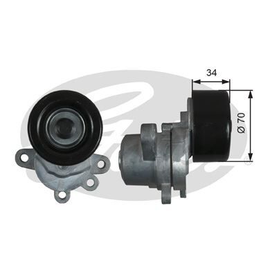 ALTERNATÖR GERGİ RULMANI NISSAN ALTIMA 3.5 (06-13) MURANO II 3.5 4x4 (08-14) TEANA II 2.5 (08-13) - OEM: 11955JA10A - GATES