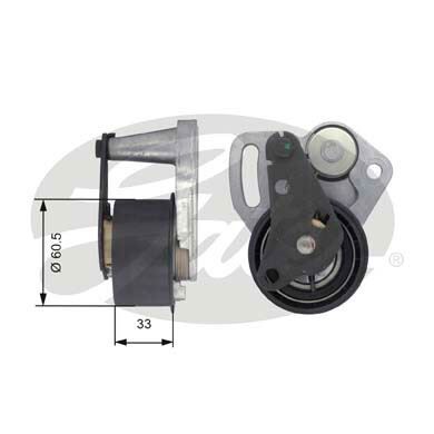 TRİGER RULMANI ALFA 147 3.2GTA 03=> 156 2.5 97-05  3.2GTA 02-06 166 98=> GT GTV SPIDER - OEM: 55191536 - GATES