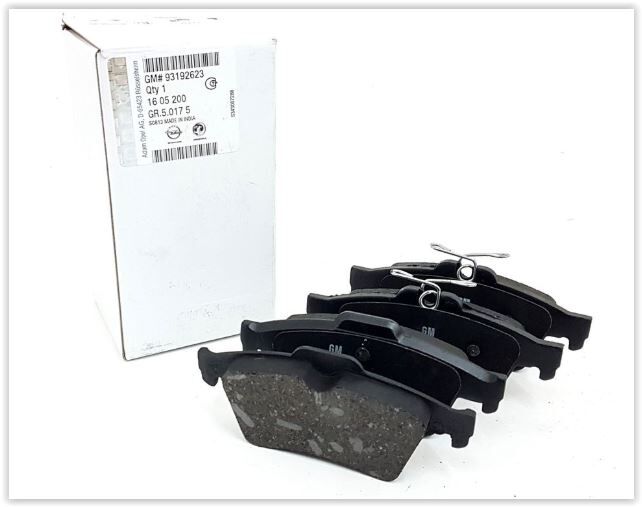 ARKA FREN BALATASI VECTRA C-SIGNUM GDB1621 - OEM: 93192623 - GM