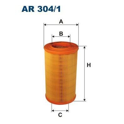 HAVA FILTRESI . - TERRANO (R20) (96-06) - FILTRON - OEM: 16546-7F000