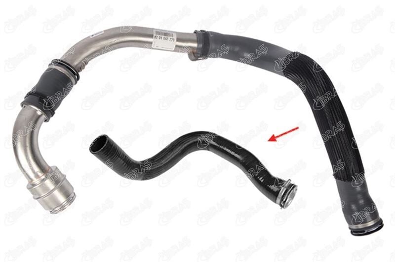 TURBO HORTUMU METAL BORU HARIC OK ILE GOSTERILEN BUYUK HORTUM - LAGUNA III (07-15) - IBRAS - OEM: 8201047770