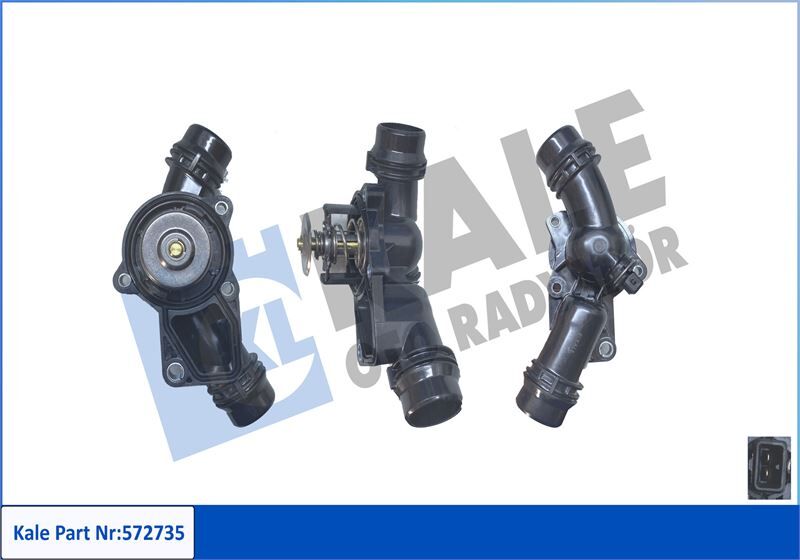 TERMOSTAT KOMPLE - E38-E39-E46-E60-E61-E65-E66-X3 E83-X5 E53 (99-10) - KALE - OEM: 11531437040