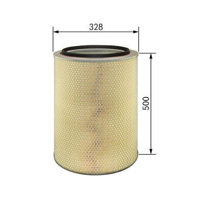 HAVA FİLTRESİ - OEM: 41272515 - BOSCH
