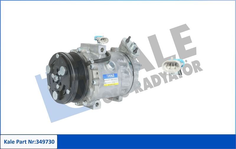 KLİMA KOMPRESÖRÜ ASTRA G 1.4 16V-1.6 16V-1.8 16V-2.0 16V (98-05) (109mm) - OEM: 1854102-1854092-1854140 - KALE OTO RADYATÖR