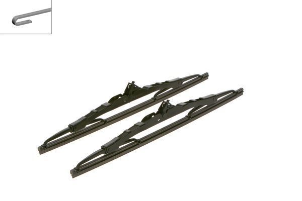 SILECEK SUPURGESI ON TAKIM TWIN SILECEK SETI - [ 340 / 340 MM ] - TÜM MODELLER/RETONA (2000-) - BOSCH - OEM: 3397118700