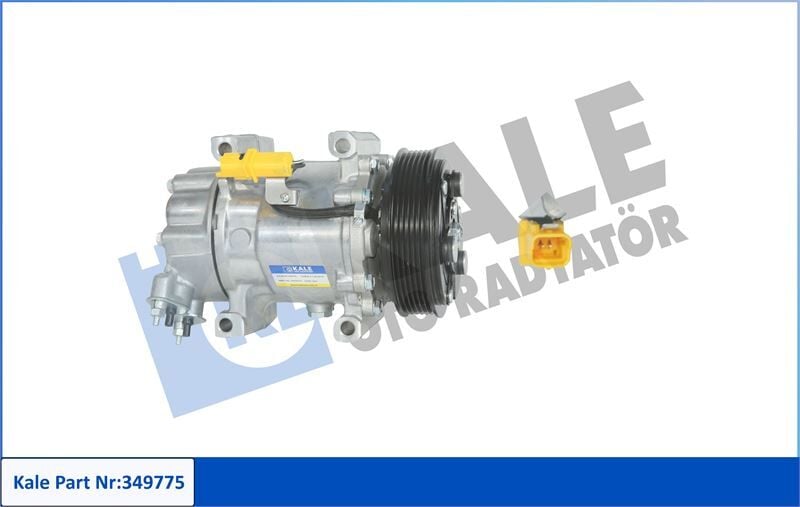 KLİMA KOMPRESÖRÜ BERLINGO-PARTNER 1.4-1.6 16V 96=>C2 1.4-1.6-1.6 HDİ 03=> (119mm) - OEM: 6453.JL-6453.JP-6453.KS - KALE OTO RADYATÖR
