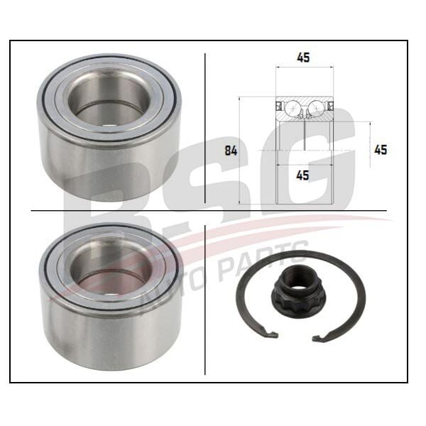 TEKER RULMANI ON - VERSO (R1) (04-08) - BSG - OEM: 90363-W0001
