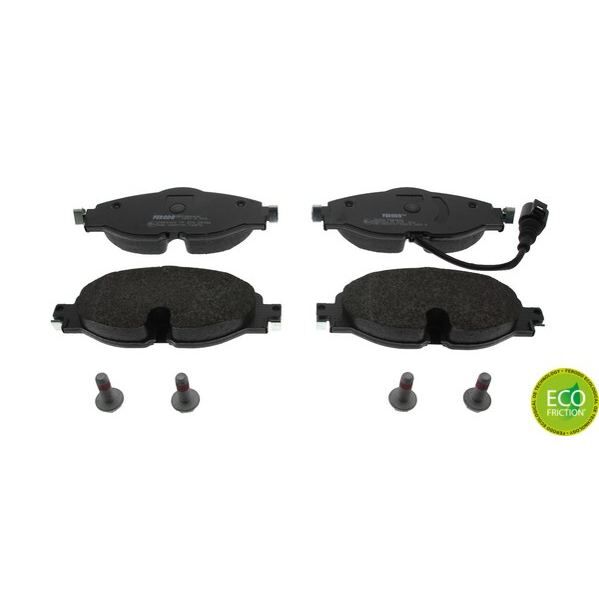 FREN BALATASI ON GDB1956 - GOLF7-A3-LEON-PASSAT (13-) - FERODO - OEM: 8V0698151