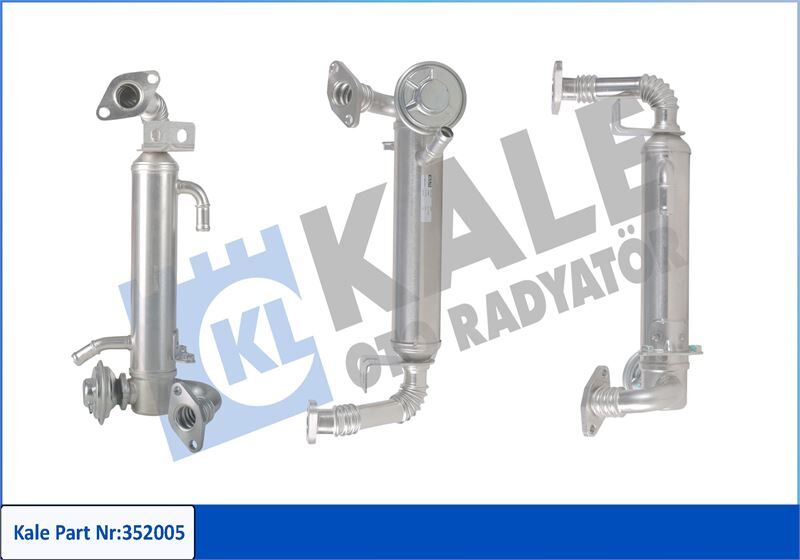EGR SOGUTUCU ( FIAT : DUCATO  IVECO : DAILY IV ) - OEM: 504178568 - KALE OTO RADYATÖR
