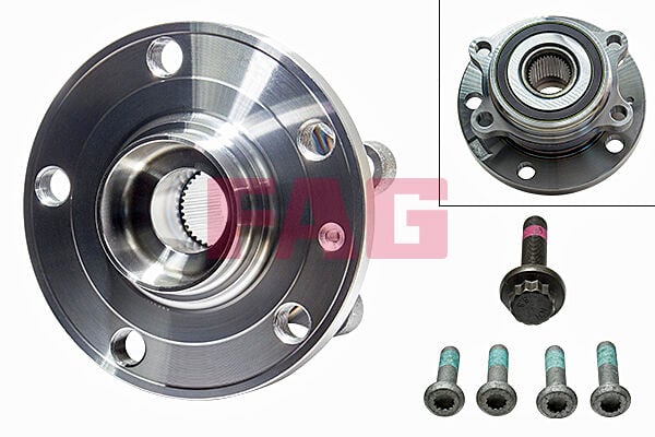 PORYA ON RULMANLI VKBA 3643 ( 4 AYAK) - GOLF5-GOLF6-JETTA-PASSAT-CADDY-A3-LEON (04-) - FAG - OEM: 1T0498621