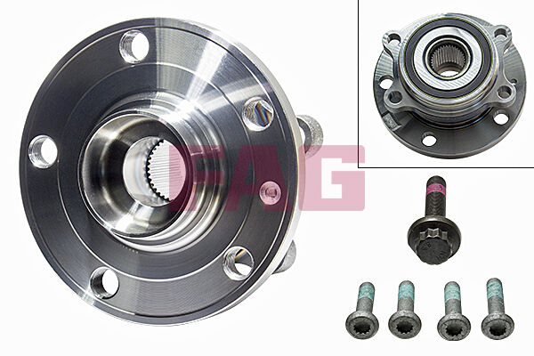 PORYA ON RULMANLI VKBA 3643 ( 4 AYAK) - GOLF5-GOLF6-JETTA-PASSAT-CADDY-A3-LEON (04-) - FAG - OEM: 1T0498621