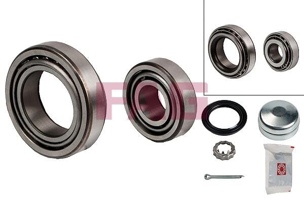 TEKERLEK RULMANI ARKA VKBA 542 - A4-A6-A80-A100 (91-) - FAG - OEM: 4A0598625