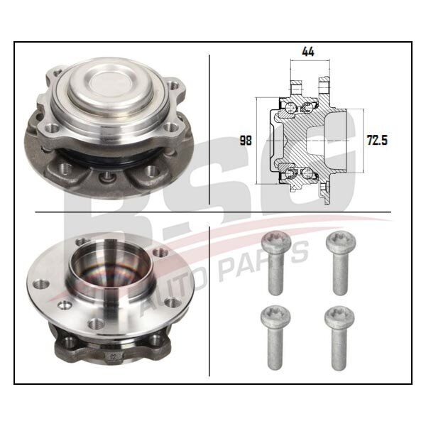 PORYA ON RULMANLI - F06-F07-F10-F11-F18-F12-F13-F01-F02-F04 (10-17) - BSG - OEM: 31206850158