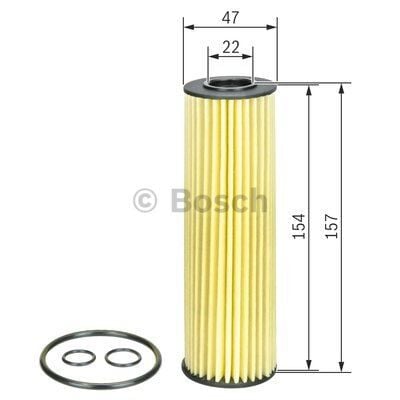 YAKIT FILTRESI - EGEA/DOBLO II-III/500/GIULIETTA (15-) - BOSCH - OEM: 77366607