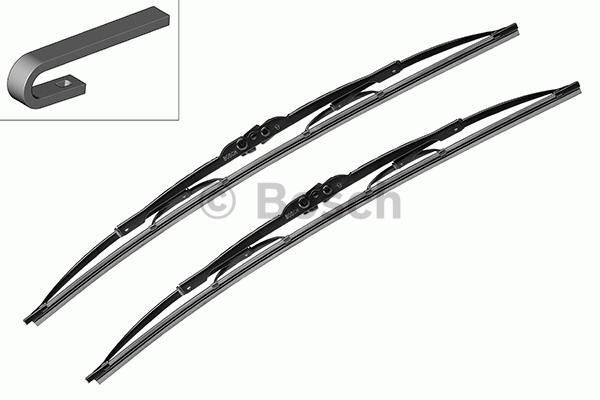ÖN CAM SİLECEĞİ TWİN TK. 700+650mm P307 1.4-1.4 16V-1.6 16V-2.0 16V-1.4 HDI 00> 1.6 HDI-2.0 HDI 02> - BOSCH