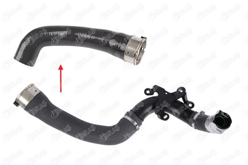 TURBO HORTUMU - QASHQAI (J11) SCENIC IV MEGANE IV (13-) - IBRAS - OEM: 144607476R