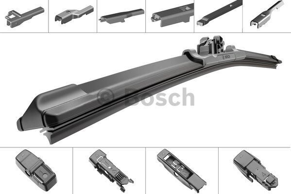 AEROTWİN RETROFİT TEKLİ SİLECEK 650mm VW GOLF VII 1.0TSI-1.2TSI-1.4TSI 12=> PASSAT 1.4TSI 14=> - BOSCH