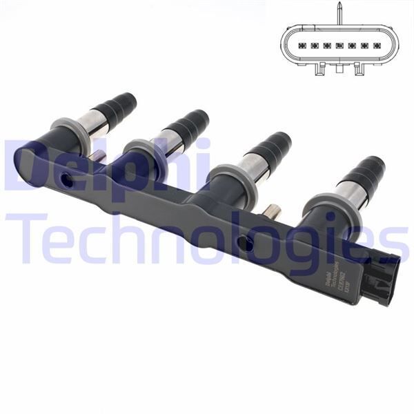 ATEŞLEME BOBİNİ CHEVROLET CRUZE 11>1.8-AVEO 08>1.4 - OEM: 96476979 - DELPHI