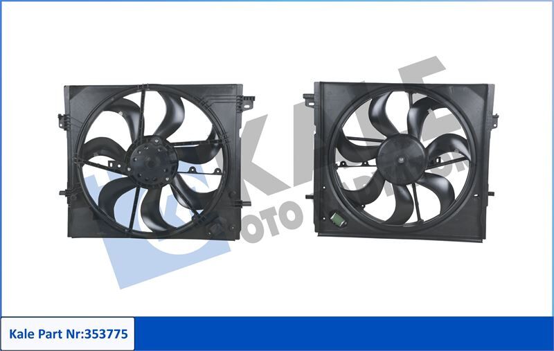 FAN MOTORU ( NISSAN : QASHQAI II 1.2 13=> ) - OEM: 214814EA0A - KALE OTO RADYATÖR