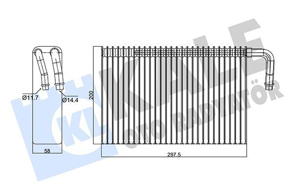 EVOPARATOR - E39-X5 E53 (96-06) - KALE - OEM: 64118385560