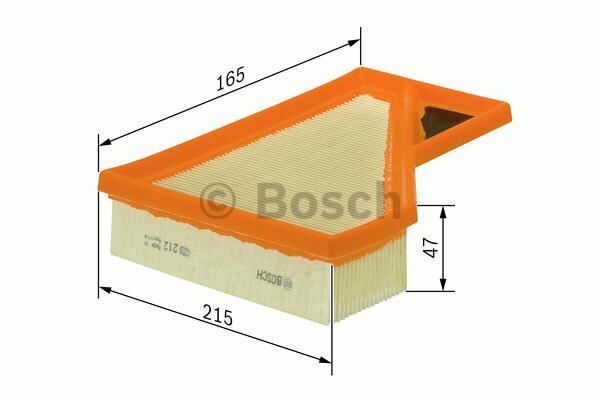 HAVA FİLTRESİ MEKANİK ŞANZUMAN MİNİ R50 01-06 R53 01-06 R52 04-07 - OEM: 13727529261 - BOSCH