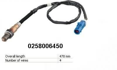 OKSİJEN (LAMBDA) SENSÖRÜ FORD FOCUS 1.6 16V (98-04) - OEM: 1300544 - BOSCH