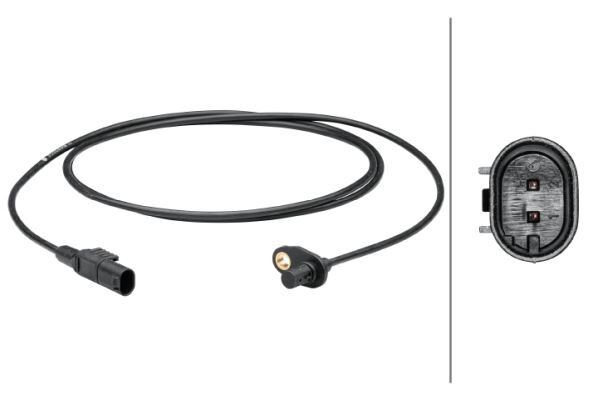 ABS SENSORU ARKA SAG - W906 SPRINTER-CRAFTER (06-) - HELLA - OEM: A9065404617