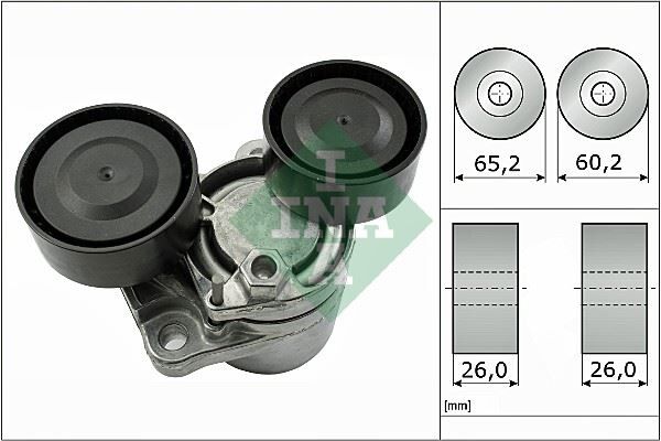 V KAYIS GERGISI KOMPLE - E90 LCI-E91 LCI-E92 LCI-E93 LCI-F06-F07-F11-F12-F13-7F01-F02-X1 E84-X5 E70 LCI-X5 F15-X6 E71-X6 F16 (11-18) - INA - OEM: 11287823199