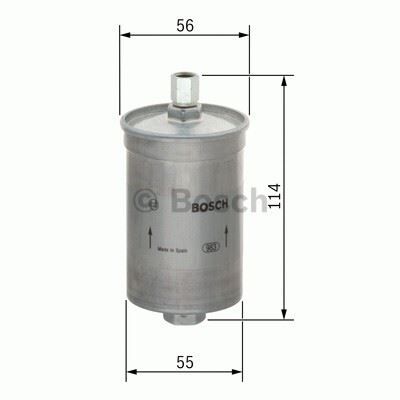 YAKIT FİLTRESİSİ JAGUAR  XJ XK FREELANDER 1.8İ 00=> RANGEROVER 87-02 200 400 600 TAHOE 5.3 02-06 - OEM: CBC7083 - BOSCH