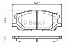 ÖN BALATA LEXUS RX (03-08) - OEM: 0446548100 - BOSCH