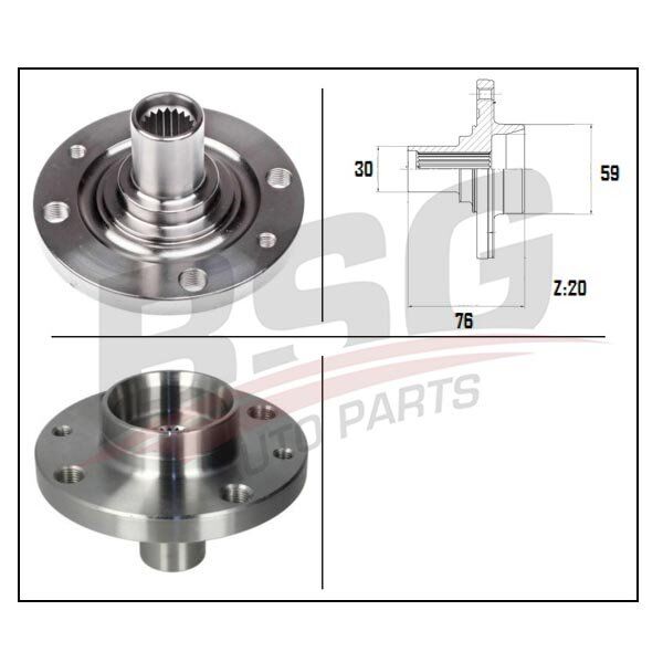 PORYA ON 4 BIJON - UNO (94-02) - BSG - OEM: 7578589