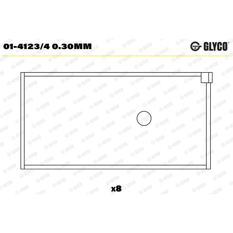 KOL YATAK - 106 (91-) - GLYCO - OEM: 0606.H7