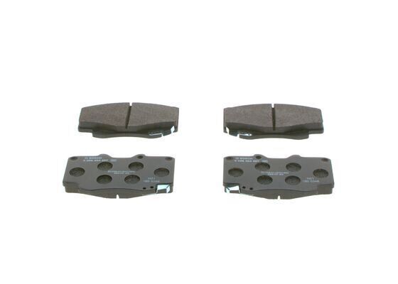 DİSK BALATA HİLUX 2.5 D-4D 04.2005 - 04.2012; HİLUX 2.5 D-4D 07.2011 - 05.2015; HİLUX 2.5 D-4D 07.20 - OEM: 04465YZZQ5 - BOSCH