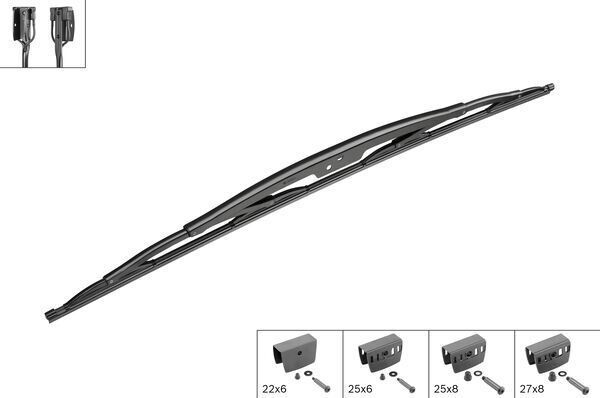 SILECEK SUPURGESI ON 1000 MM - RENAULT (00-) - BOSCH - OEM: 53200006